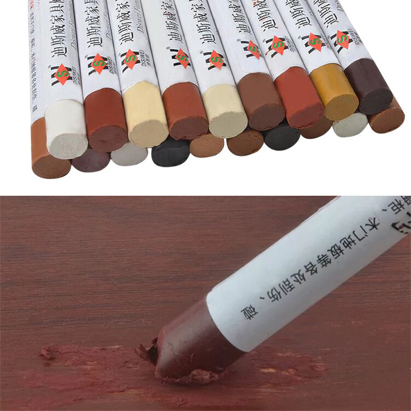 Wood Filler Stick - 1pc colorido reparação de móveis cera