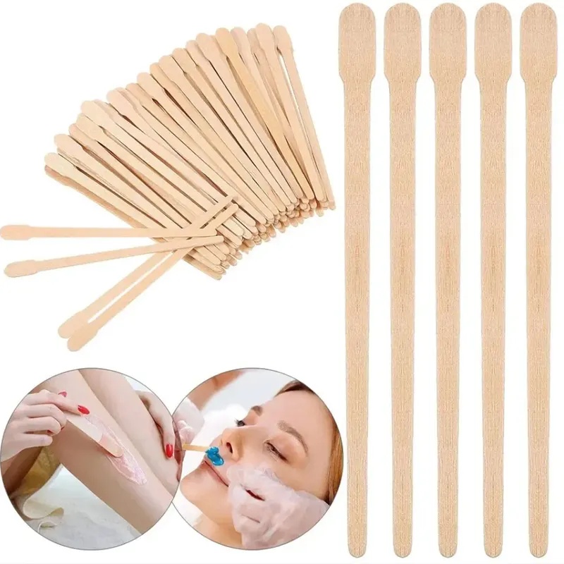 Wood Filler Stick - Espátula de Madeira Descartável para Depilação