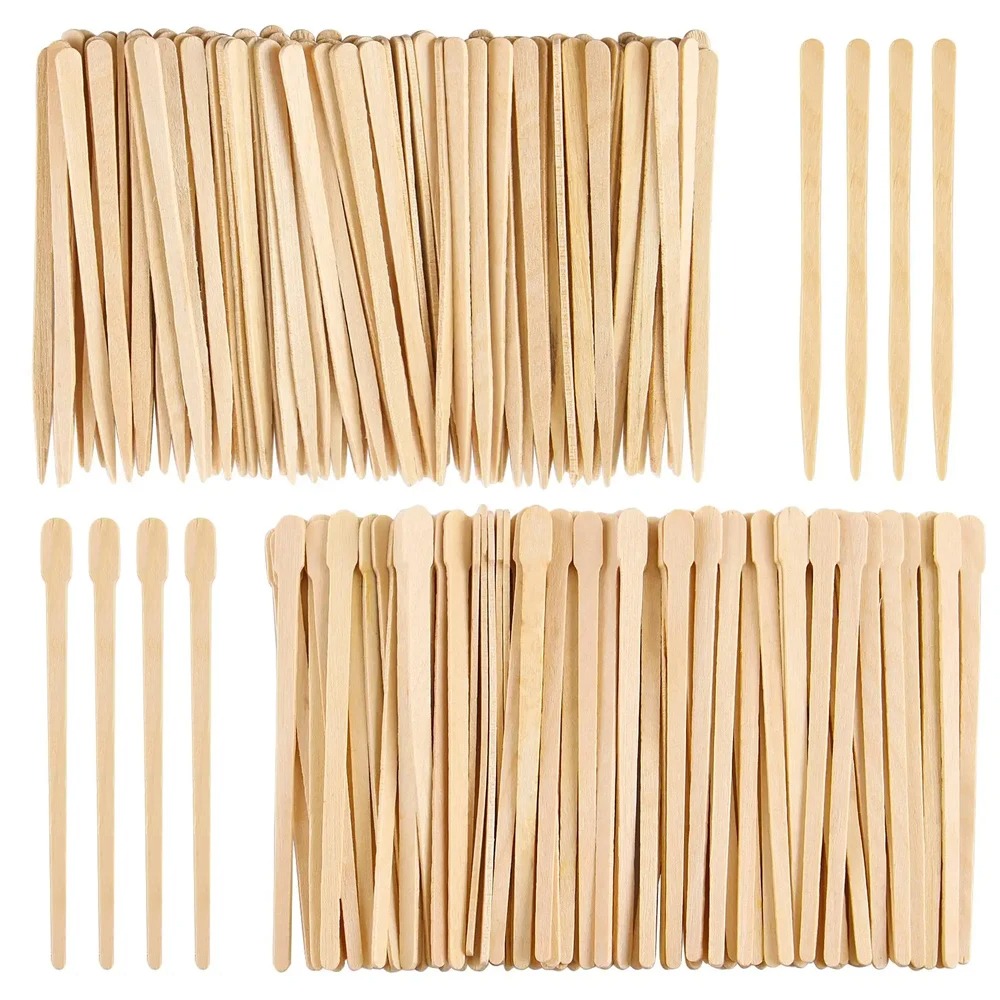 Wood Filler Stick - Madeira Depilação Vara, Face Wax Sticks,