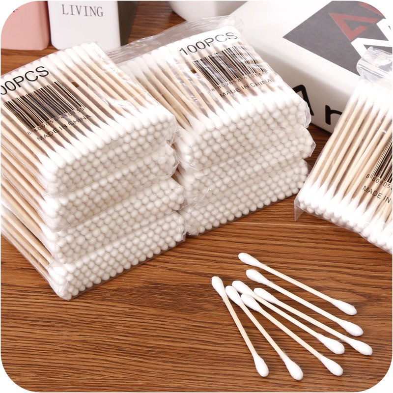500 pçs cabeça dupla cotonete  - Wood Filler Stick avaliação e preço