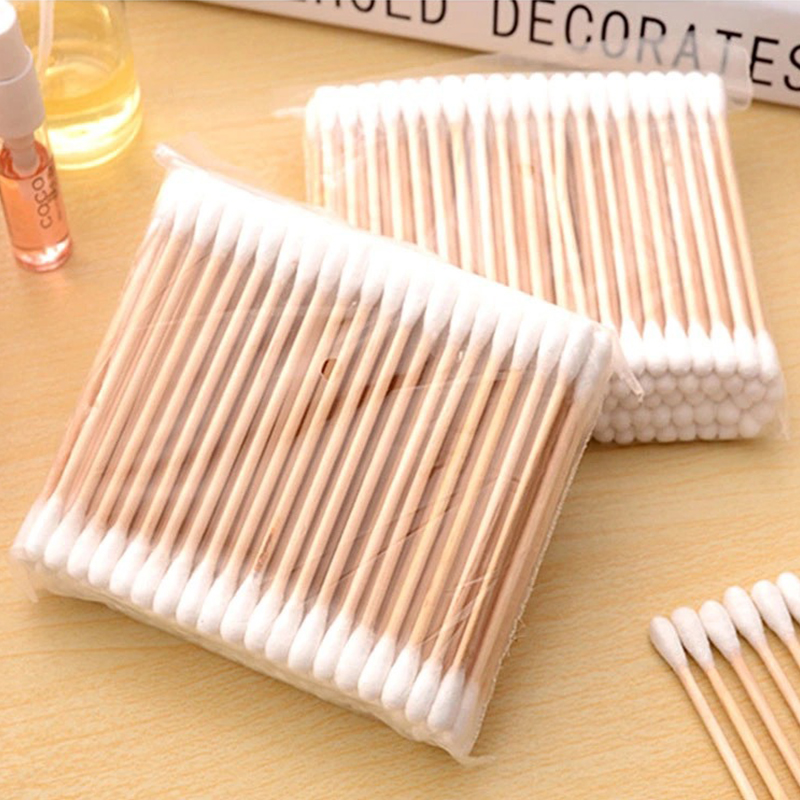 500 pçs cabeça dupla cotonete  - Wood Filler Stick avaliação e preço