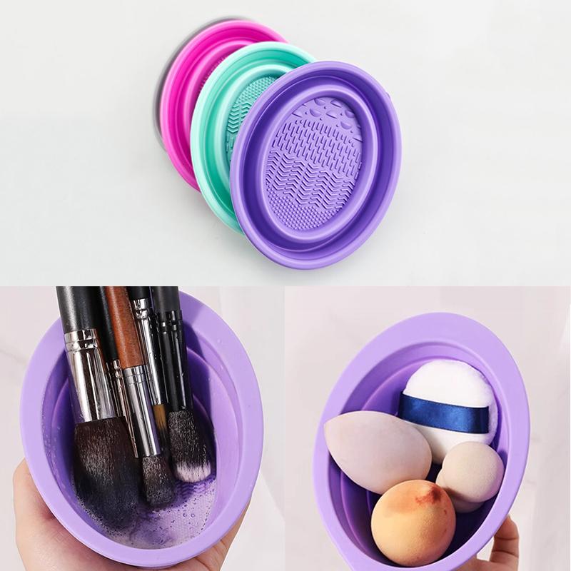 Escova de maquiagem de silicon - Home Improvement Tools avaliação e preço