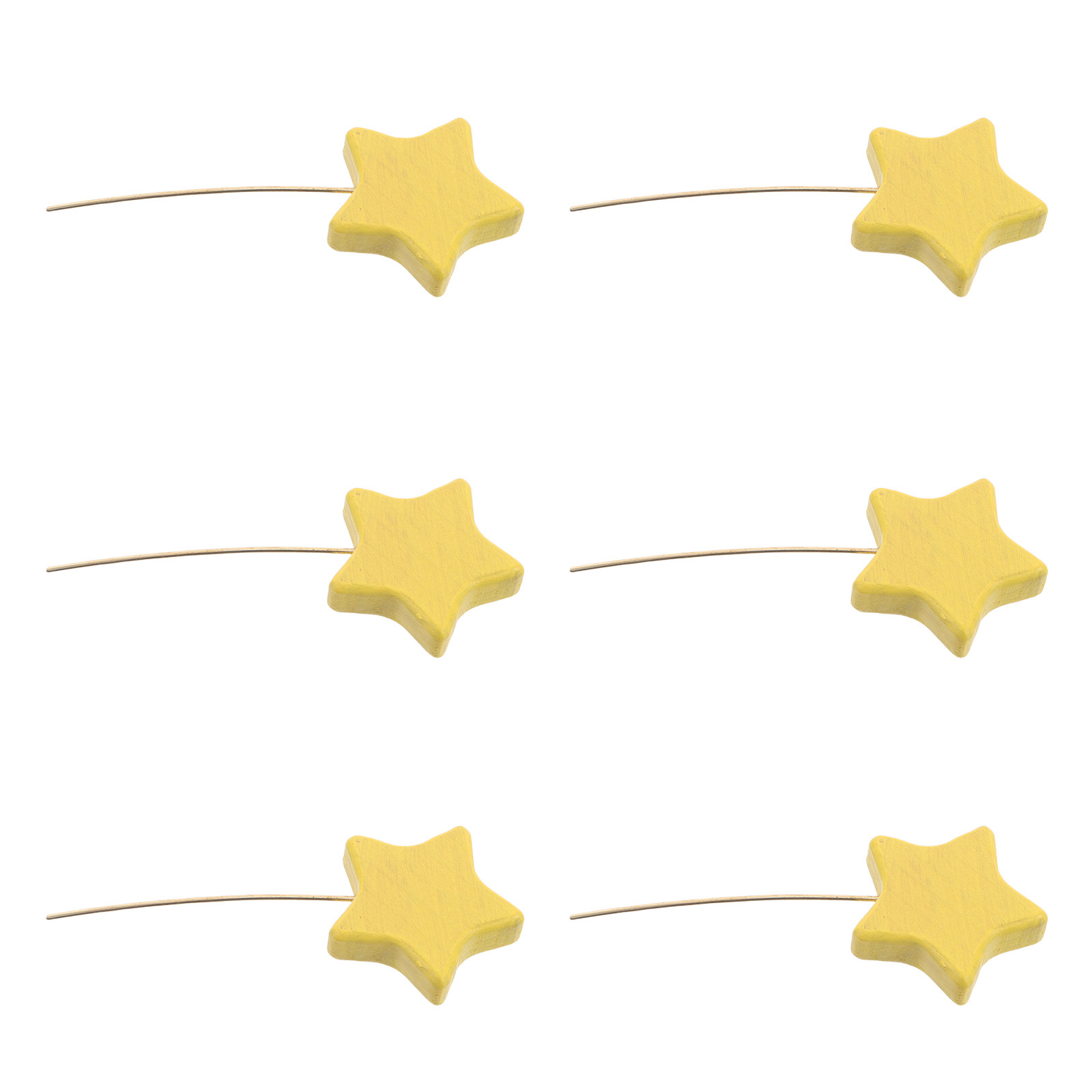 6 Peças de Hastes Decorativas  - Wood Filler Stick avaliação e preço